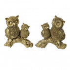 Фигурка декоративная "Совы", L8,5 W3,5 H8,5 см, 2в.