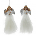 Изделие декоративное подвесное "Ангел", L5,5 W3,5 H13 см, 2в.