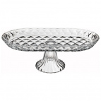 БЛЮДО НА НОЖКЕ ОВАЛЬНОЕ 33Х16Х12 СМ