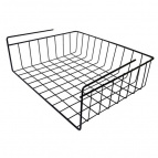 Корзина подвесная широкая 360х280x120 мм (черный)