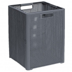 Корзина складная "Лофт" 50л (серый)