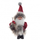 Дед Мороз подвесной, L12 W5 H18 см (полка 15 см.)