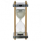 Часы песочные (15 мин.), L8 W8 H20 см