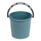 Ведро 10л без крышки (бирюзово-синий)