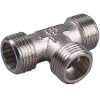 Тройник GENERAL FITTINGS латунь, г/г/г, 1"