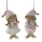 Фигурка декоративная подвесная "Ребёнок", L6 W5 H12 см, 2в.