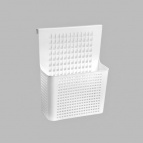 Контейнер "Лофт" навесной на дверцу 245х90х310мм (белый)