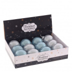 Украшение новогоднее "Шар", набор из 12 шт, D10 см Полимерный материал