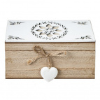 Шкатулка, L16 W8 H8,5 см