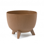 964 Кашпо ROMA ECO wood Jumper на ножках d33, h22 см 12.4л натуральное дерево (naturalne drewno)