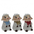Фигурка декоративная "Овечка", 3в., L4,5 W4,5 H7 см, 3в.