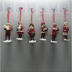 Изделие декоративное подвесное "Девочка/Мальчик",  H11,5 см, 6в