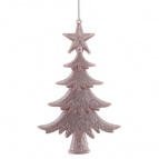 Изделие декоративное подвесное "Ёлка", L14 W2 H14 см