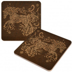 Подставка под горячее "Спирит" 14*14см (гравировка) NEW