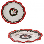 Тарелка Санта, D30см