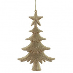 Изделие декоративное подвесное "Ёлка", L9 W2 H15 см