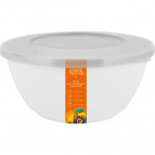 Миска для смешивания Sugar&Spice Корица с крышкой 4,1л, белый зефир