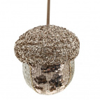 Изделие декоративное подвесное "Жёлудь", L13 W13 H13 см