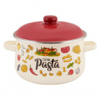 Кастрюля эмал конич Pasta ITALIAN 5,5л ТМ Appetite