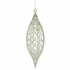 Украшение новогоднее "Капля", L8 W8 H23 см