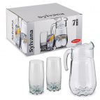 Sylvana" наб.графин (1300cc)+6 стаканов (160cc)/4 97875