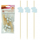 Шпажки для канапе "Кролик". Набор 24 шт. Длина 12 см. NEW