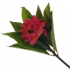 Цветок искусственный "Плюмерия", L35 W35 H93 см
