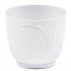 198 Кашпо АТЕНА Ø18,5см, выс.16см 3,1л белый (biały)