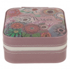 Шкатулка для украшений дорожная, L10 W10 H5 см