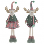 Игрушка набивная "Олень", L27 W15 H83 см (в полку L27 W15 H60 см), 2в.