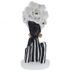 Фигурка декоративная "Африканка", L12,5 W12 H28 см