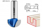 Фреза пазовая галтельная, D= 25,4мм, рабочая длина-16мм, радиус-12,7мм, хв.-12 мм, ЗУБР Профессионал