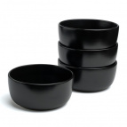 НАБОР САЛАТНИКОВ BRONCO "CHOICE BLACK" 15 СМ 4ШТ