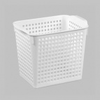 Корзинка "Лофт" 2,8л 200х135х165мм (белый)