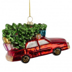 Украшение новогоднее "Машина", L12 W5 H8 см