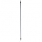 Черенок металлический с полимерным покрытием 120 см (серый)