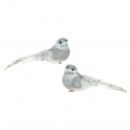 Изделие декоративное "Птичка", L15 W4,5 H5,5 см, 2в.