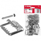 ЗУБР Кляймер-У2 7 мм, усиленный крепеж для вагонки с саморезами, 50 шт (30755-07)