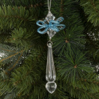 Украшение новогоднее "Подвеска", L4,5 W4,5 H16 см