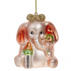 Украшение новогоднее "Слоник", L7 W5 H9 см