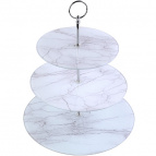 31502 Конфетница 3-ярусная на ножке LR