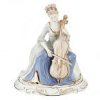 Фигурка декоративная "Девушка", L21 W19 H24 см