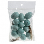 Изделие декоративное "Яйцо", набор и 12-ти шт., L11 W3 H18 см