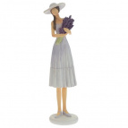Фигурка декоративная "Девушка", L6 W6 H25,5 см