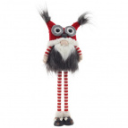 Игрушка набивная "Гном" (телескоп ноги), L18 W11 H52 см (полка 32 см.)