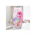 Ваза 3,15 л 12,5*12,5*30 см "Акварель" квадрат, NEW BONE CHINA
