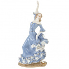 Фигурка декоративная "Девушка", L17,5 W14 H35,5 см