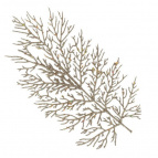 Изделие декоративное "Ветка", L26 W0,5 H70 см