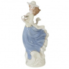 Фигурка декоративная "Девушка", L11,5 W9,5 H28,5 см