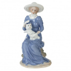 Фигурка декоративная "Девушка", L12 W9 H24 см